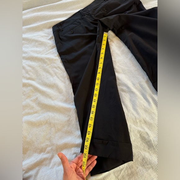 🟢CLUB MONACO size 6 Black capri dress pants.🟢 - Picture 5 of 10